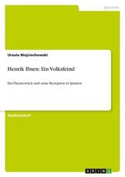 Cover von Henrik Ibsen: Ein Volksfeind