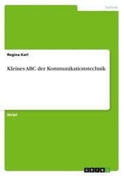Cover von Kleines ABC der Kommunikationstechnik