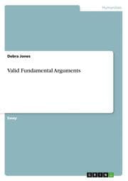 Cover von Valid Fundamental Arguments