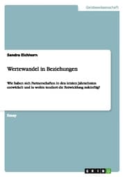 Cover von Wertewandel in Beziehungen