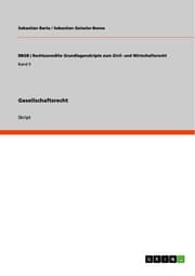 Cover von Gesellschaftsrecht