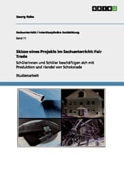 Cover von Skizze eines Projekts im Sachunterricht: Fair Trade