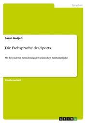 Cover von Die Fachsprache des Sports