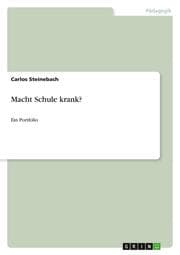 Cover von Macht Schule krank?