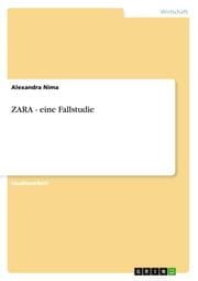 Cover von ZARA - eine Fallstudie