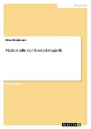 Cover von Marktstudie der Kontraktlogistik