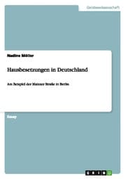 Cover von Hausbesetzungen in Deutschland