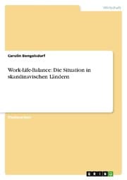 Cover von Work-Life-Balance: Die Situation in skandinavischen Ländern
