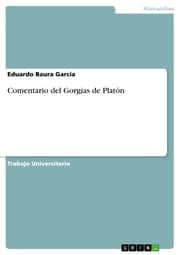Cover von Comentario del Gorgias de Platón