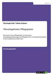 Cover von Theoriegeleitete Pflegepraxis