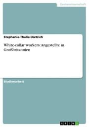 Cover von White-collar workers: Angestellte in Großbritannien