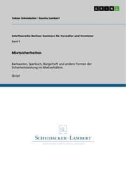 Cover von Mietsicherheiten