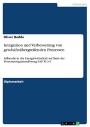 Cover von Integration und Verbesserung von geschäftsübergreifenden Prozessen