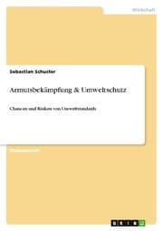 Cover von Armutsbekämpfung & Umweltschutz