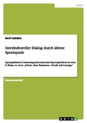 Cover von Interkultureller Dialog durch kleine Sportspiele