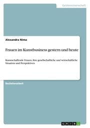 Cover von Frauen im Kunstbusiness gestern und heute