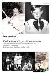 Cover von Kindheits- und Jugenderinnerungen