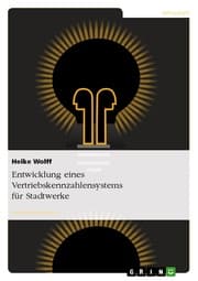 Cover von Entwicklung eines Vertriebskennzahlensystems für Stadtwerke