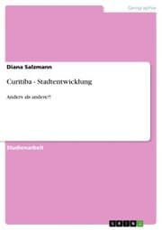 Cover von Curitiba - Stadtentwicklung