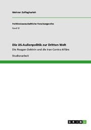 Cover von Die US-Außenpolitik zur Dritten Welt