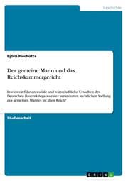 Cover von Der gemeine Mann und das Reichskammergericht