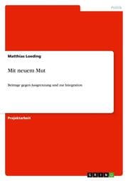 Cover von Mit neuem Mut