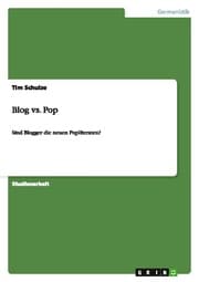 Cover von Blog vs.Pop
