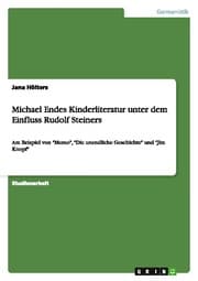 Cover von Michael Endes Kinderliteratur unter dem Einfluss Rudolf Steiners