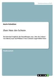 Cover von Zum Sinn des Lebens