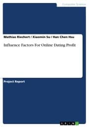 Cover von Influence Factors For Online Dating Profit