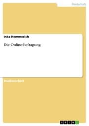Cover von Die Online-Befragung