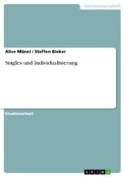 Cover von Singles und Individualisierung