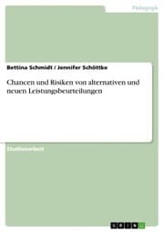 Cover von Chancen und Risiken von alternativen und neuen Leistungsbeurteilungen