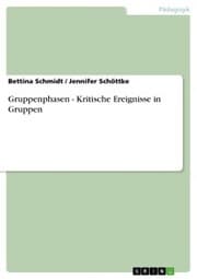 Cover von Gruppenphasen - Kritische Ereignisse in Gruppen
