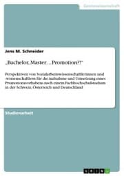Cover von 'Bachelor, Master¿Promotion?!'