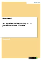 Cover von Strategisches F&E-Controlling in der pharmazeutischen Industrie