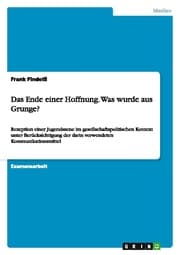 Cover von Das Ende einer Hoffnung. Was wurde aus Grunge?