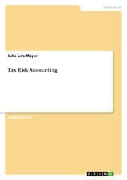 Cover von Tax Risk Accounting