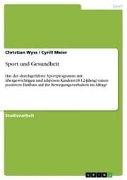 Cover von Sport und Gesundheit