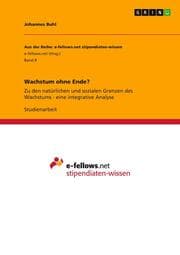 Cover von Wachstum ohne Ende?