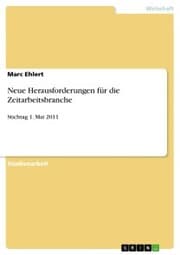 Cover von Neue Herausforderungen für die Zeitarbeitsbranche