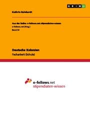 Cover von Deutsche Kolonien