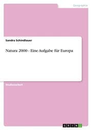 Cover von Natura 2000 - Eine Aufgabe für Europa