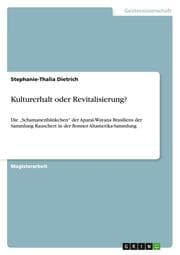 Cover von Kulturerhalt oder Revitalisierung?