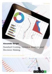 Cover von Standard Costing, Variance Analysis and Decision-Making