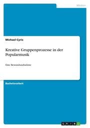 Cover von Kreative Gruppenprozesse in der Popularmusik