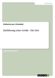 Cover von Einführung einer Größe - Die Zeit