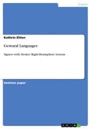 Cover von Gestural Languages