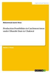 Cover von Production Possibilities in Catchment Areas under Dharabi Dam in Chakwal