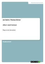 Cover von Alter und Armut